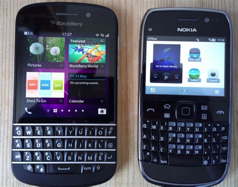 Nokia XL vs BlackBerry Q10 Karşılaştırma